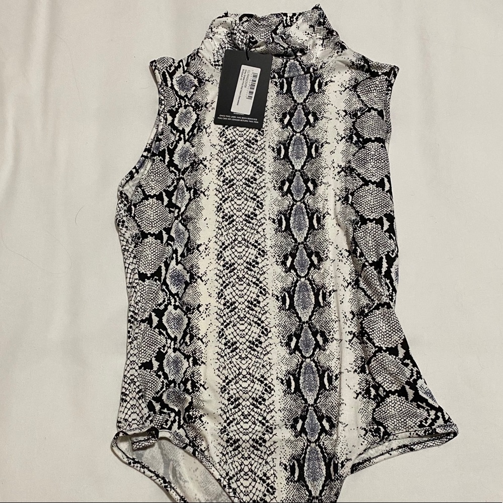 Snake skin body suit